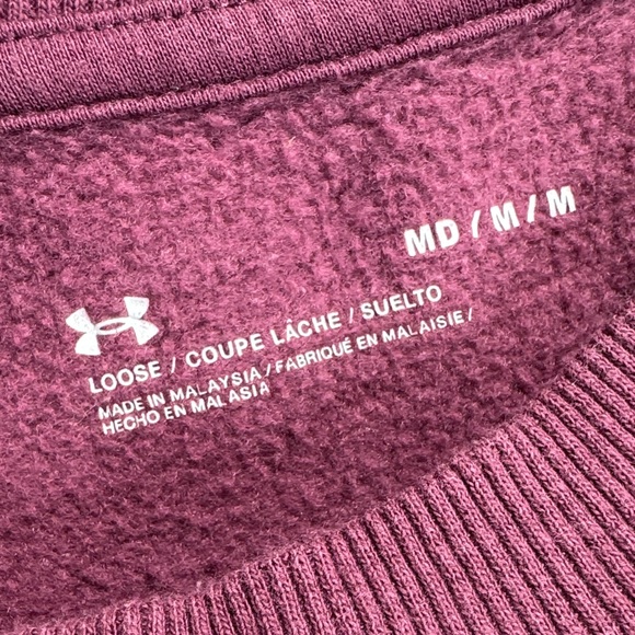 Under Armour Women's Mauve Sweater Size M - Picture 2 of 9